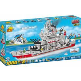 COBI kleine Armee Kit/kleine Armee-Zerstörer, 1000 Würfel, 8-teilig