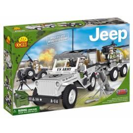 Kit COBI Willys-JEEP Winter, 250 Würfel, 3 Stück