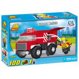 COBI Backstein Feuer/Feuerwehr-Feuer, Fahrzeug, 100 Würfel, 1 Stück