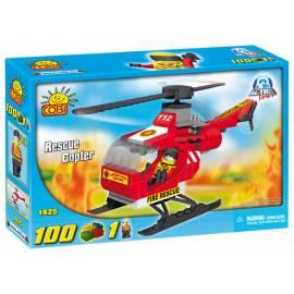 COBI Backstein Feuer/Fire Department-Fire Helikopter, 100 Würfel, 1 Stück