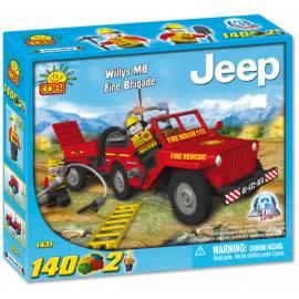 Kits-Jeep Jeep COBI Feuerwehr Fire Department, 140 Würfel, 2 Stück Gebrauchsanweisung