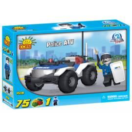 COBI Backstein Regal/Polizei-Polizei ATV, 75 Würfel, 1 Stück