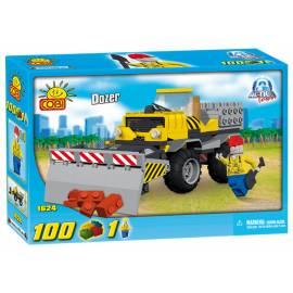 COBI Konstruktion/Construction Kit-Bulldozer, 100 Würfel, 1 Stück