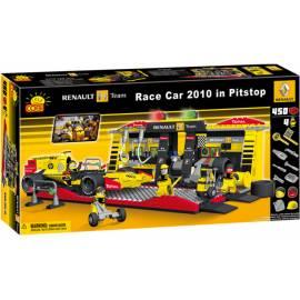 Bedienungshandbuch Renault F1-COBI Bau Formel F1 zu stoppen, in den Gruben, 450-Blöcke, 4 Stück