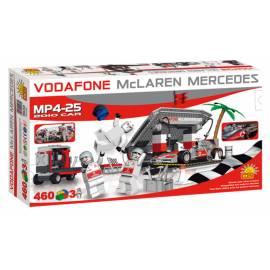 Handbuch für COBI Bausteine McLaren-Mercedes-McLaren-Mercedes Formel 1 F1 zu stoppen, in den Gruben, 460 Würfel, 3 Stück