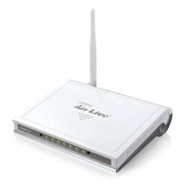 NET-Steuerelemente und WiFi AIRLIVE WN-220R weiß