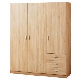 Kleiderschrank Focus 21-Eiche Holz (-7502157)