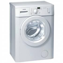 Bedienungsanleitung für Waschmaschine GORENJE WS 501291 weiß