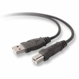 PC, BELKIN USB 2.0 Kabel, A-B, eine Reihe von standard, 0,9 m (F3U154cp 0,9 M)