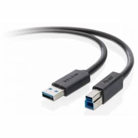 PC BELKIN USB 3.0 Kabel A-B, 3 m (F3U159cp3MWHT) weiß - Anleitung