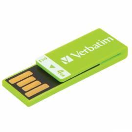 USB Flash disk VERBATIM 4GB 2.0 CLIP-IT (43909) grün - Anleitung