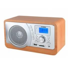 Service Manual Radio Hyundai PR809 aus Holz, digital-Tuner, SD/USB-Eingang