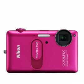 Digitalkamera NIKON Coolpix S1200pj Rosa