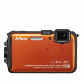Handbuch für Digitalkamera NIKON Coolpix AW100 Orange