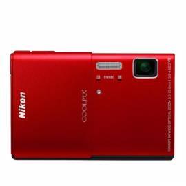 Benutzerhandbuch für Digitalkamera NIKON Coolpix S100 rot