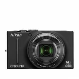 Digitalkamera NIKON Coolpix S8200 schwarz Gebrauchsanweisung
