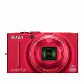 Bedienungshandbuch Digitalkamera NIKON Coolpix S8200 rot