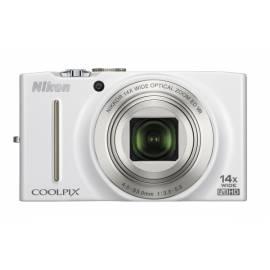 Digitalkamera NIKON Coolpix S8200 weiß