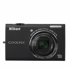 Handbuch für Digitalkamera NIKON Coolpix S6200 schwarz