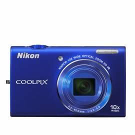 Digitalkamera NIKON Coolpix S6200 blau