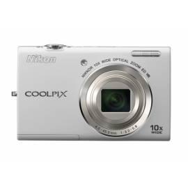 Digitalkamera NIKON Coolpix S6200 weiß