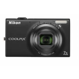 Digitalkamera NIKON Coolpix S6150 schwarz Gebrauchsanweisung