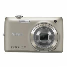 NIKON Coolpix Digitalkamera Silber S4150