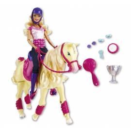 MATTEL-Barbie-Puppe und Pferd