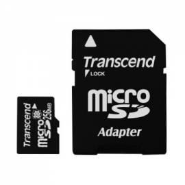 Benutzerhandbuch für Speicher Generation TRANSCEND MicroSD 256 MB 80 X + Adapter (TS256MUSD80)