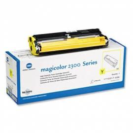 Handbuch für KONICA MINOLTA Toner, gelb 1, 5 k für MC2300/2350 (4576315) gelb