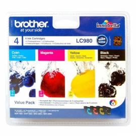 Datasheet Toner BROTHER LC980 CMYK (LC980VB1P)