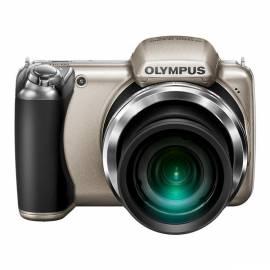 PDF-Handbuch downloadenDigitalkamera OLYMPUS SP-810UZ Titan Silber