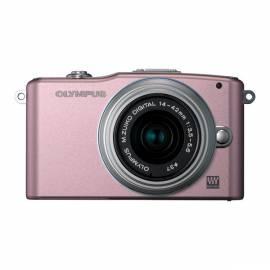 Digitalkamera OLYMPUS E-PM1 Kit 14-42 Silber-Rose/slv Bedienungsanleitung