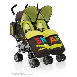 COSATTO SIE 2 Kinderwagen Buggy für Zwillinge SNAP