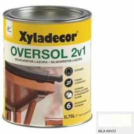 Lack auf Holz, XYLADECOR Oversol 2v1 weißen cover
