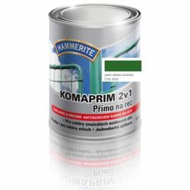 2 in 1 Komaprim HAMMERITE Farbe direkt auf Rost, mittelgrün