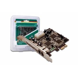 Datasheet Kabel DIGITUS Adapter PCI-Express x 1 2 X FireWire-Anschluss (DS-30230)