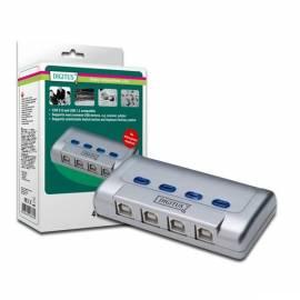 Netzwerk-Prvky ein WLAN DIGITUS USB 2.0 sharing Switch (DA-70136-1)