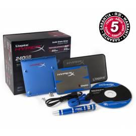 Benutzerhandbuch für Tought Festplatte KINGSTON 240 GB HyperX, Upgrade-Kit (SH100S3B / 240G)