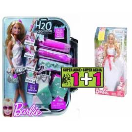 Panenka MATTEL Barbie H2O Design Studio + 1 X Panenka ich kann sein ASST Zdarma