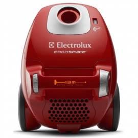 Boden Sie Staubsauger ELECTROLUX Ergospace aus 355R rot