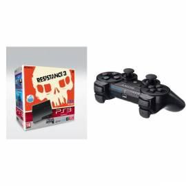 Benutzerhandbuch für Spielekonsole SONY PS3 320GB, Resistance 3 + Dualshock