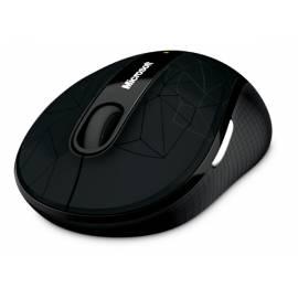 Datasheet Maus MICROSOFT Wireless Mobile Mouse 4000 Cosmic (D5D-00093) schwarz