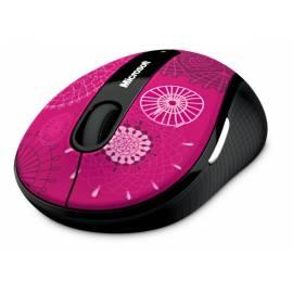 MICROSOFT Wireless Mobile Mouse 4000 Pirouette (D5D-00094) Rosa Gebrauchsanweisung