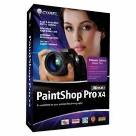 Bedienungshandbuch Software COREL PaintShop Pro X 4 Ultimate ENG Retail (PSPX4ULIEMB)