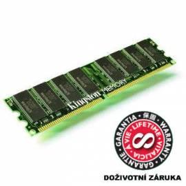 KINGSTON DDR2 2 GB 400 MHz CL3 (KVR400D2N3/2 g)-die Ware mit einem Abschlag (202235139) Bedienungsanleitung