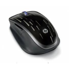HP Mouse Wireless Laser Komfort (XV426AA) schwarz