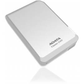 Datasheet externe Festplatte A-DATA 500 GB USB 3.0 Classic Serie CH11 (ACH11-500GU3-CWH) weiß