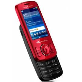 Handy SONY ERICSSON W100 Spiro (1250-2230) rot Gebrauchsanweisung