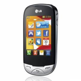 Handy LG T505 schwarz/silber/Titan Gebrauchsanweisung